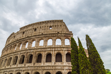 Fototapeta na wymiar Colosseum In Rome