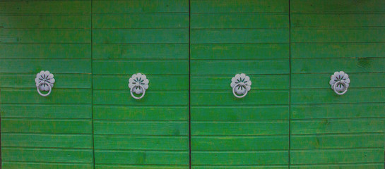 Four Green Windows