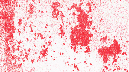 Abstract spilled paint