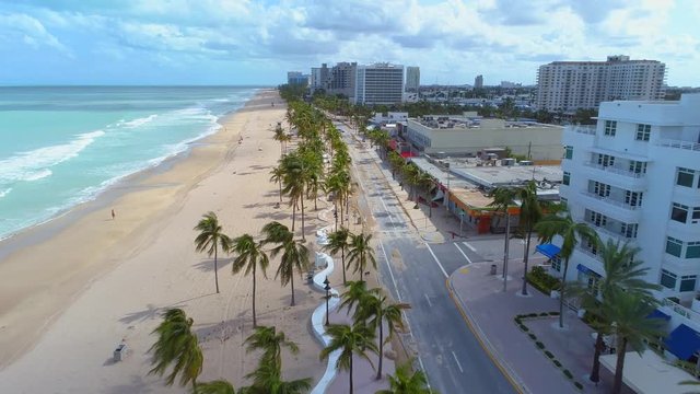 Fort Lauderdale Beach Hurricane Irma aftermath