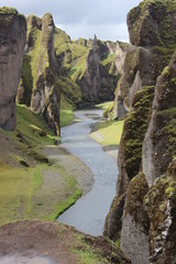 Iceland Canyon Rocks