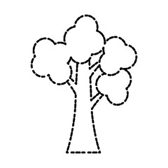 Tree eco symbol icon vector illustration graphic design