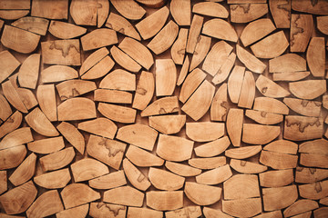 wooden log slice cut wood timber wall texture pattern background