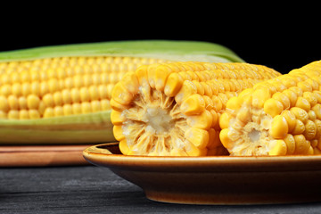 Cooked corn