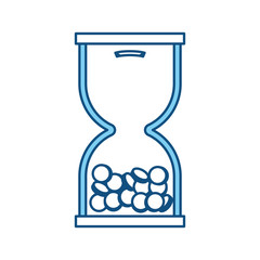 Fototapeta premium hourglass icon image