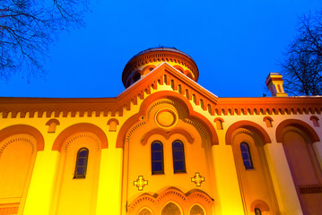 Russian Orthodox Church of Saint Paraskeva in the Old Town of Vilnius in Lithuania