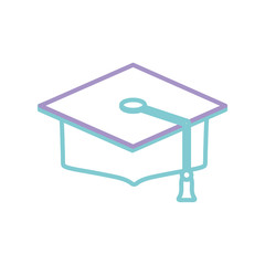 briefcase icon over white background vector illustration