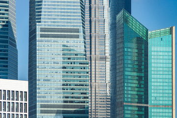 Close-Up Of Shanghai financial district