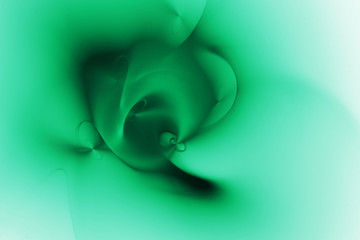 Abstract Golden Spiral On Black Background Fantasy Fractal Texture