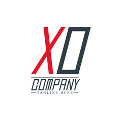 Initial Letter XO Design Logo Template