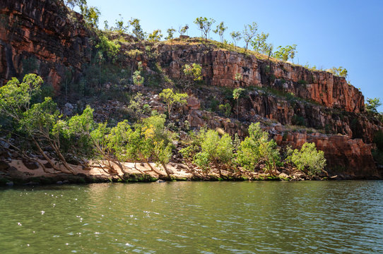 Cruising on the Katherine River Gorge, Northern Territory, Australia