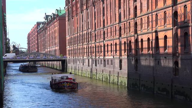 Speicherstadt in Hamburg (Germany)