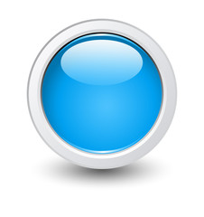 Blue Web Button