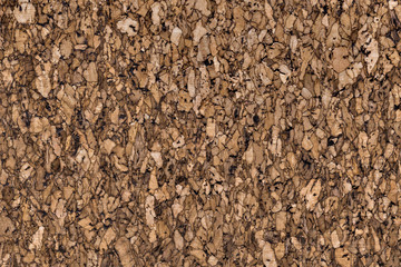Dunkelbraune Korktextur