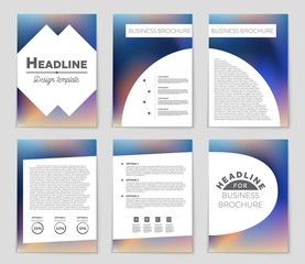 Abstract vector layout background set. For art template design, list, page, mockup brochure theme style, banner, idea, cover, booklet, print, flyer, book, blank, card, ad, sign, sheet,, a4