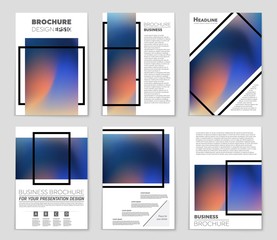 Abstract vector layout background set. For art template design, list, page, mockup brochure theme style, banner, idea, cover, booklet, print, flyer, book, blank, card, ad, sign, sheet,, a4
