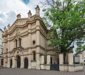 Fototapeta na wymiar Tempel Synagogue, Krakow