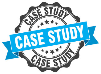 Fototapeta premium case study stamp. sign. seal