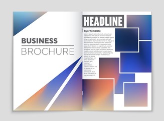 Abstract vector layout background set. For art template design, list, page, mockup brochure theme style, banner, idea, cover, booklet, print, flyer, book, blank, card, ad, sign, sheet,, a4