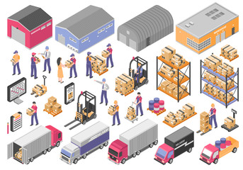  Logistics Icons Set 