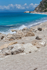 Amazing seascape of Katisma Beach, Lefkada, Ionian Islands, Greece