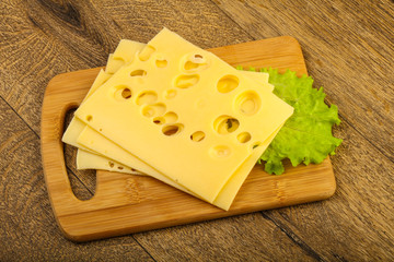 Sliced cheese