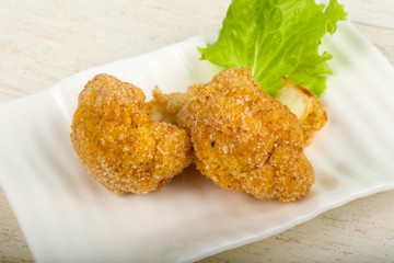 Crispy cauliflower