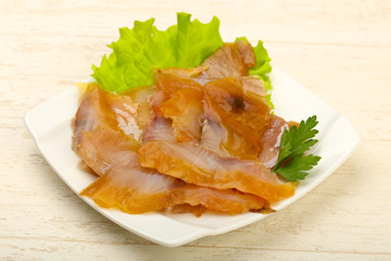 Smoked catfish fillet