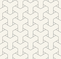 abstract seamless geometric Y grid pattern