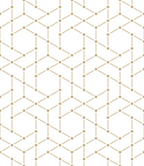 simple seamless geometric grid vector pattern