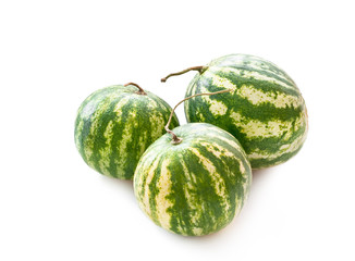 Watermelons isolated on white background