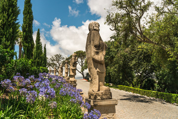 Buddha Eden Garden statues in Bombarral, Portugal