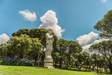Buddhist Statues in Buddha Eden Garden in Bacalhao, Bombarral, Portugal