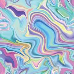 Marble seamless pattern in neon brightful colors.