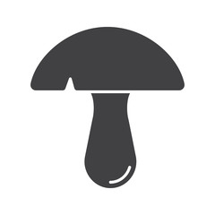 Mushroom glyph icon