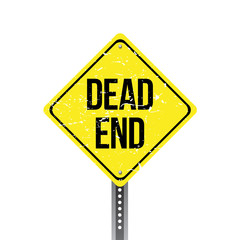 Dead End road sign