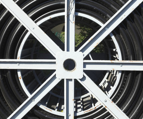 Leere kabelrolle Leere kabelrolle