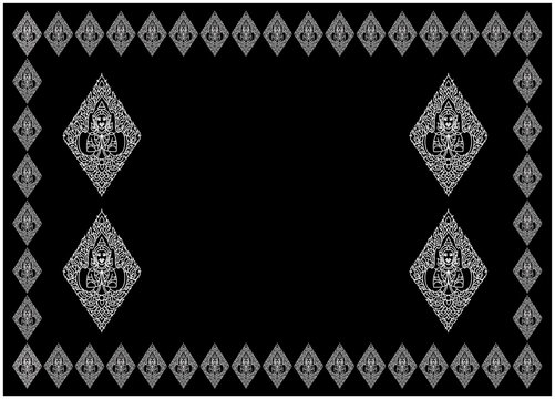background,Thai pattern