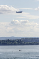 Luftschiff über dem Bodensee © were