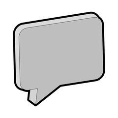 Fototapeta premium speech bubble isolated icon