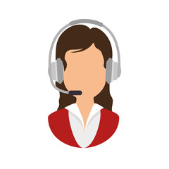 call center receptionist avatar