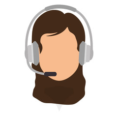 call center receptionist avatar