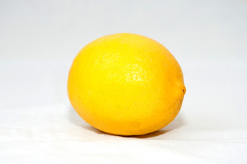 Lemon isolated on white background