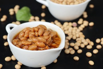 Salted soy beans