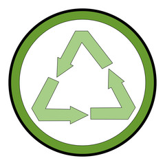 recycle arrows symbol icon