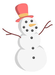Snowman Vector