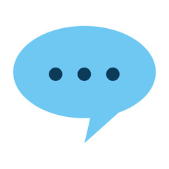speech bubble isolated icon vector illustration design