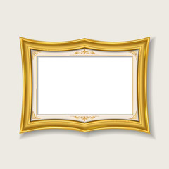 gold vintage picture frame 