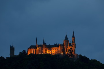 Burg Hohenzollern bei Hechingen in Baden Würtemberg