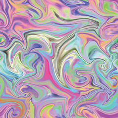 Marble seamless pattern in neon brightful colors.